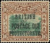 Stamp North Borneo Catalog number: P/28