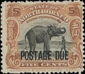 Stamp North Borneo Catalog number: P/43
