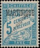 Stamp Martinique Catalog number: P/1