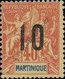 Stamp Martinique Catalog number: 75