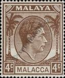 Stamp Malacca Catalog number: 6