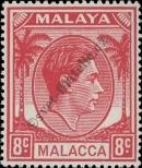 Stamp Malacca Catalog number: 9