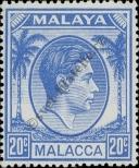 Stamp Malacca Catalog number: 15