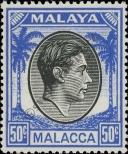 Stamp Malacca Catalog number: 19