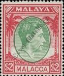 Stamp Malacca Catalog number: 21