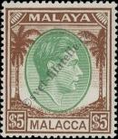 Stamp Malacca Catalog number: 22