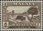 Stamp Malacca Catalog number: 57