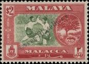 Stamp Malacca Catalog number: 64