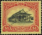 Stamp Kedah Catalog number: 11