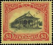 Stamp Kedah Catalog number: 11