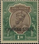 Stamp Chamba Catalog number: 59