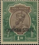 Stamp Chamba Catalog number: 59