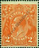 Stamp Australia Catalog number: 34/XA