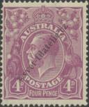 Stamp Australia Catalog number: 37/XA
