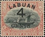 Stamp Labuan Catalog number: 85