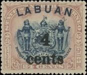 Stamp Labuan Catalog number: 115