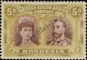 Stamp British South Africa Company Catalog number: 107