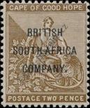 Stamp British South Africa Company Catalog number: 44
