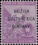 Stamp British South Africa Company Catalog number: 47