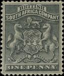 Stamp British South Africa Company Catalog number: 1