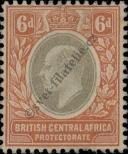 Stamp British Central Africa Protectorate Catalog number: 62