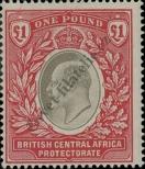 Stamp British Central Africa Protectorate Catalog number: 67