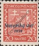 Stamp Slovakia Catalog number: 4/a
