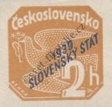 Stamp Slovakia Catalog number: 26