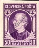 Stamp Slovakia Catalog number: 38/D