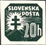 Stamp Slovakia Catalog number: 61