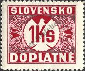 Stamp Slovakia Catalog number: P/8