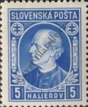 Stamp Slovakia Catalog number: 35/A