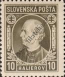 Stamp Slovakia Catalog number: 36/A