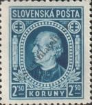 Stamp Slovakia Catalog number: 41/A