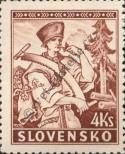Stamp Slovakia Catalog number: 44/A