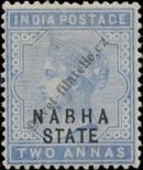 Stamp Nabha Catalog number: 16