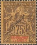 Stamp Senegambia and Niger Catalog number: 12