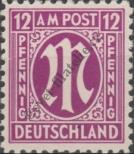 Stamp American and British occupation zone of Germany Catalog number: 7