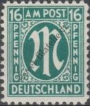 Stamp American and British occupation zone of Germany Catalog number: 25