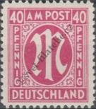 Stamp American and British occupation zone of Germany Catalog number: 30