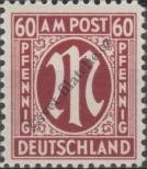 Stamp American and British occupation zone of Germany Catalog number: 33