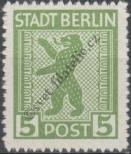 Stamp Berlin Catalog number: 1/A