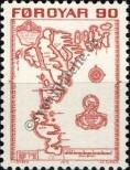 Stamp Faroe Islands Catalog number: 13