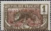 Stamp Moyen-Congo Catalog number: 1