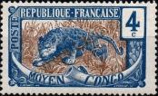 Stamp Moyen-Congo Catalog number: 3