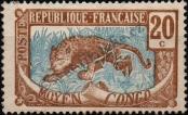 Stamp Moyen-Congo Catalog number: 7