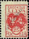 Stamp Republic of Central Lithuania Catalog number: 1/A