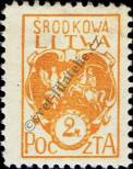 Stamp Republic of Central Lithuania Catalog number: 22/A