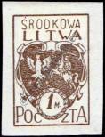 Stamp Republic of Central Lithuania Catalog number: 21/B