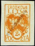 Stamp Republic of Central Lithuania Catalog number: 22/B